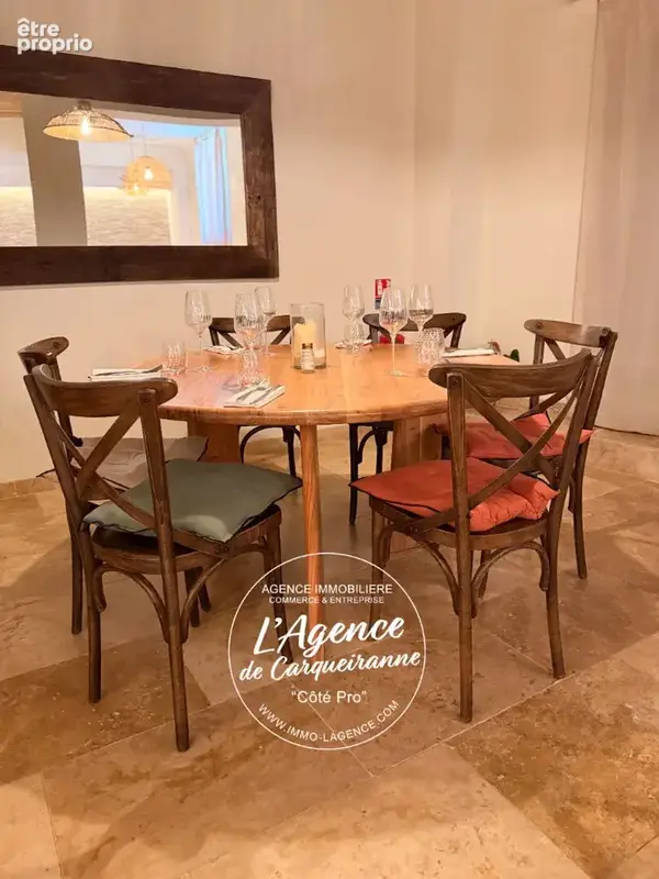 A vendre fonds de commerce restaurant 171 m2 neuf avec cuisine aux normes idealement situe entre pignans et le luc (var) - photo 13