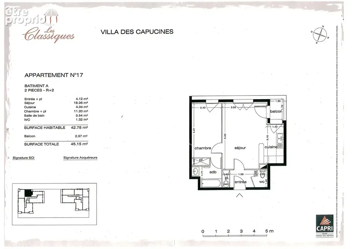 Appartement MASSY 2 pièces 42.78 m² - photo 7