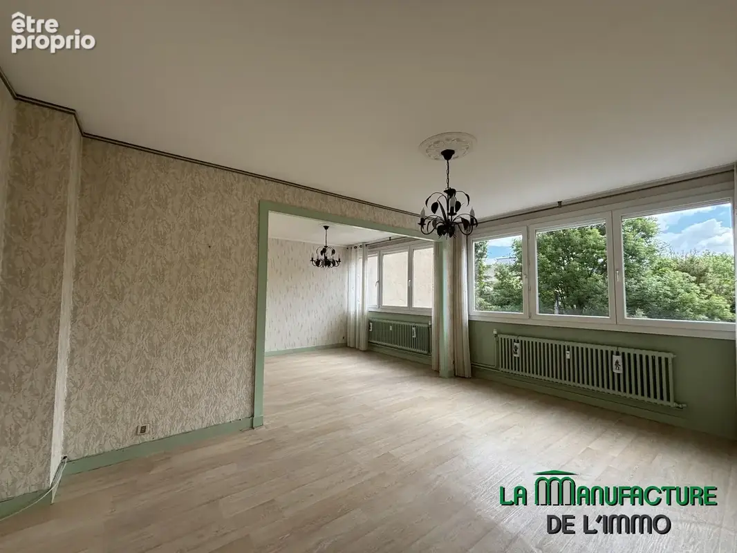 Saint etienne bellevue - appartement t4  traversant et lumineux de 79,28m2 avec 2 chambres + cave - photo 8