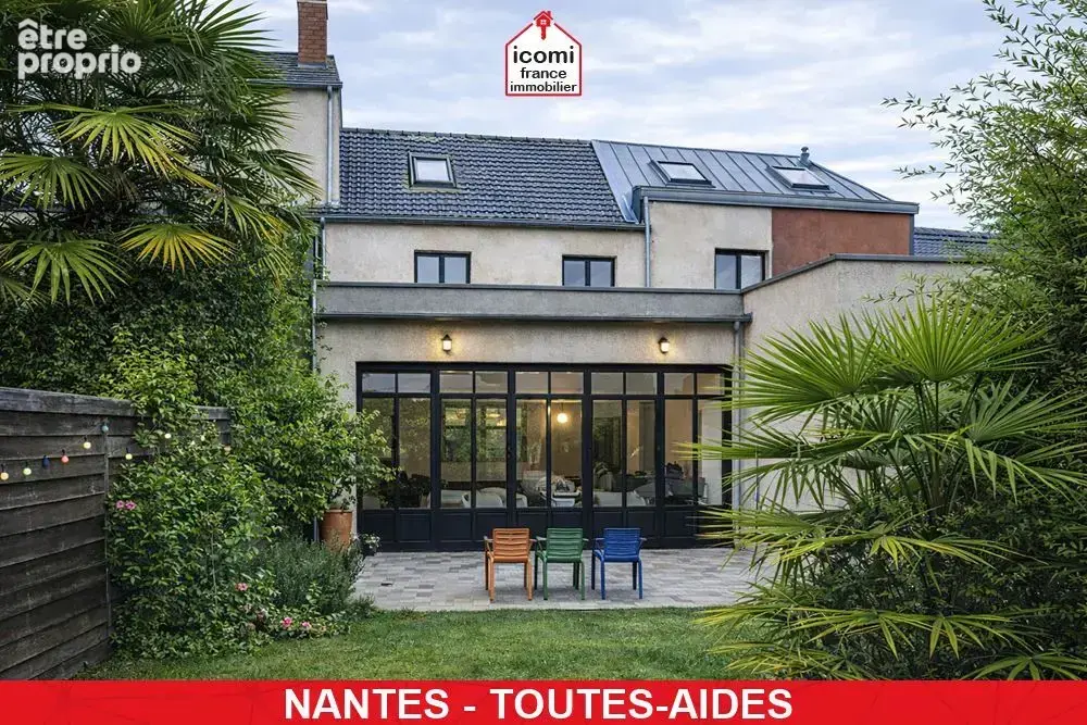 Loire-atlantique - nantes (44100) - a vendre - maison en rez de jardin entierement renovee en 2021 - piece de vie triple avec ac - photo 2