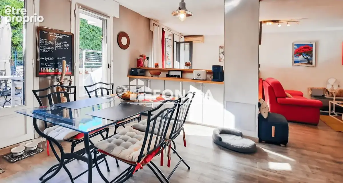 Nice ouest F3 de 83 m2 avec 2 TERRASSES (50m2 et 37.5m2) GARAGE ET CAVE - photo 4