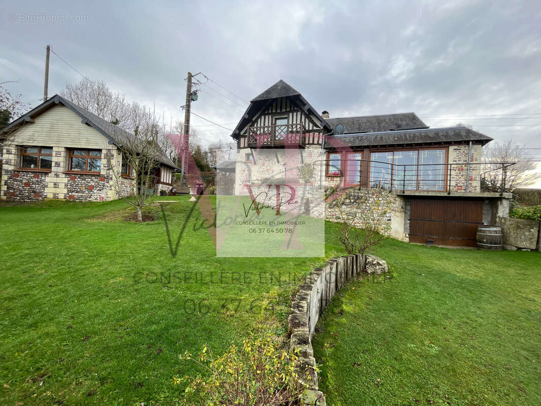 Maison triqueville - proximité pont audemer - 145 m2 - un garage - 4 chambres - terrains 2239 m2 - photo 12