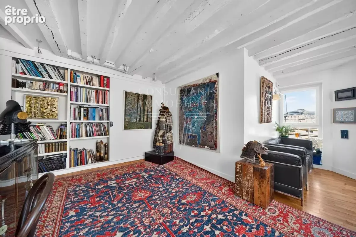 Académie de paris. duplex ensoleillé vue édifice - photo 5