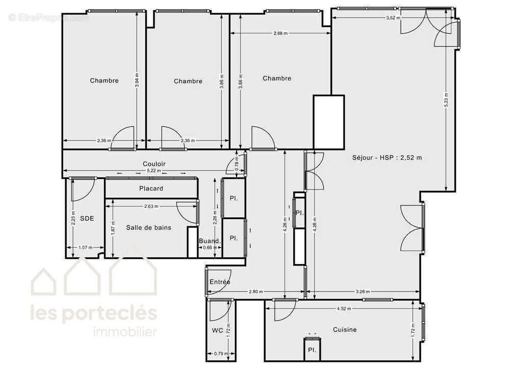 Appartement à LOUVECIENNES