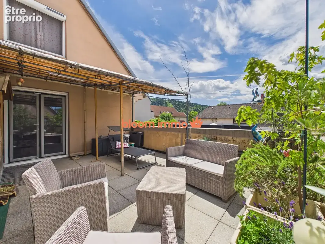 Terrasse - Appartement à CHAMBERY