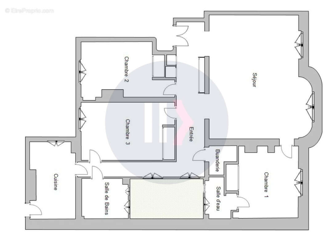 Appartement à PARIS-15E