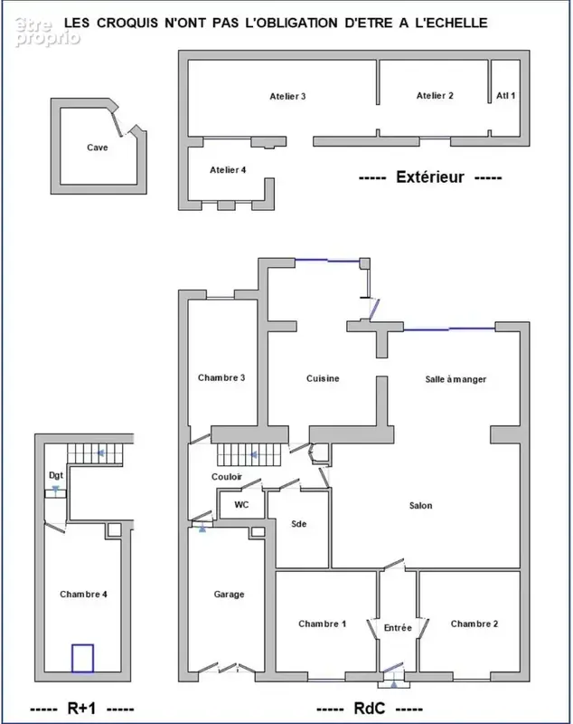 Jolie maison PENTAGONE plain-pied 4 chambres - 111m² - terrain 426m² - photo 2