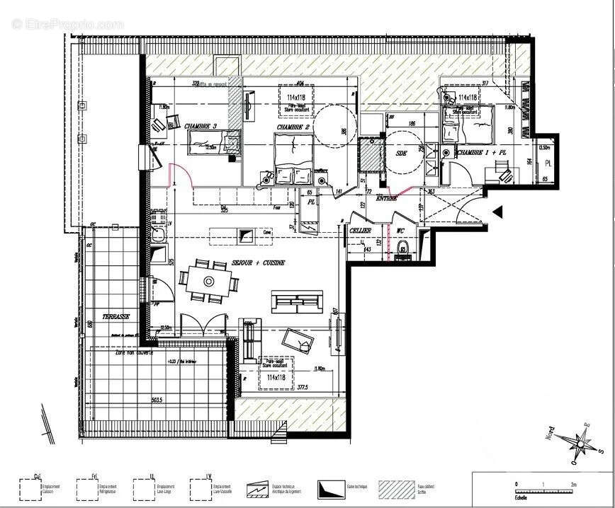 Appartement 87 m² à Pornic  - photo 3