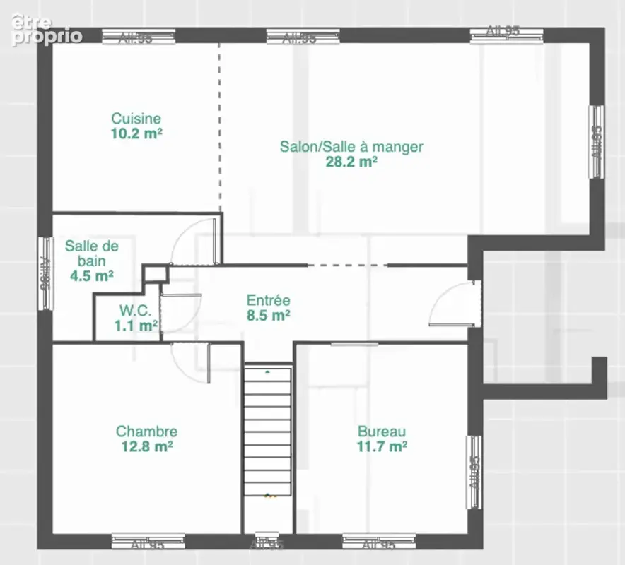Maison Sainte Soulle 5 pièce(s) - 4 chambres & bureau - 1400 m2 de parcelle - photo 2