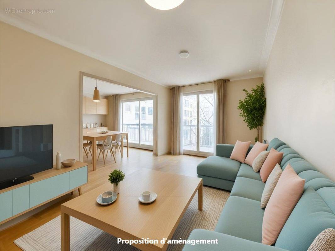 Appartement à PARIS-20E