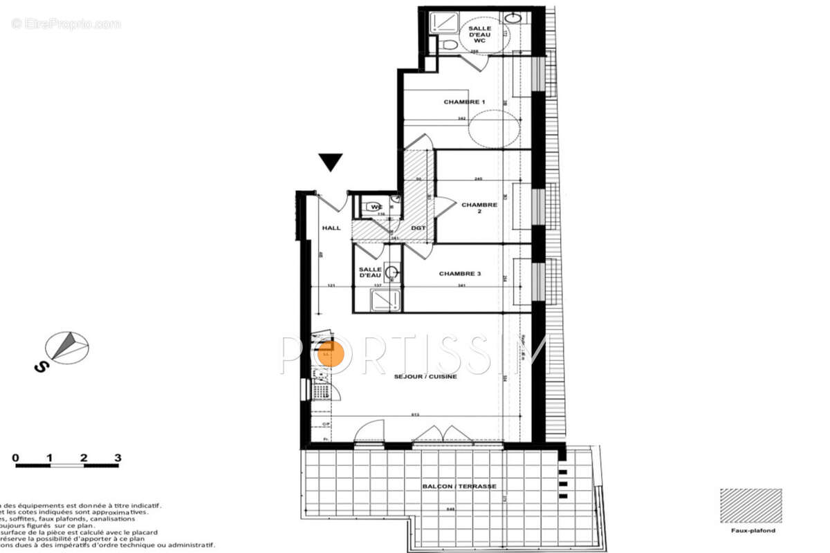 Appartement à VILLENEUVE-LOUBET