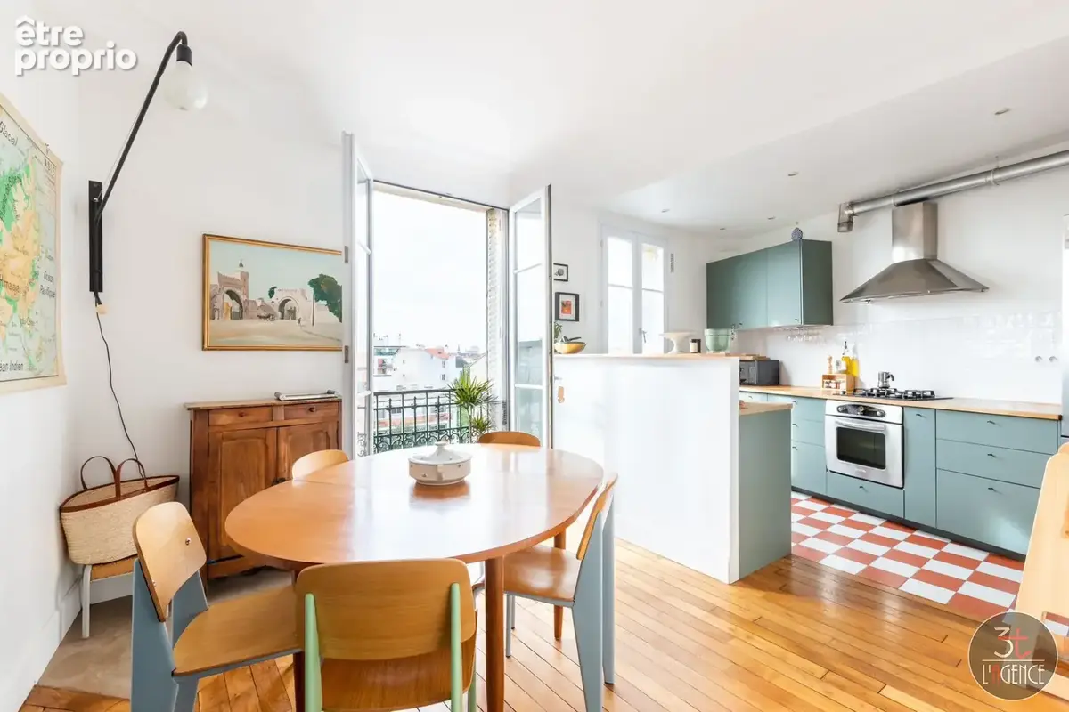 Appartement 85 m² à Montreuil  - photo 2