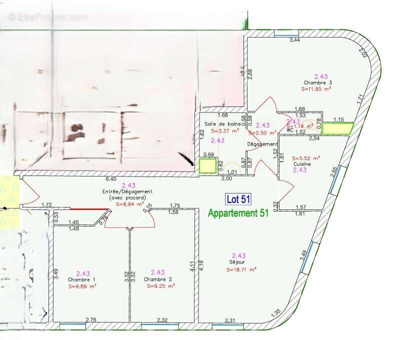 Appartement à BEAUVAIS