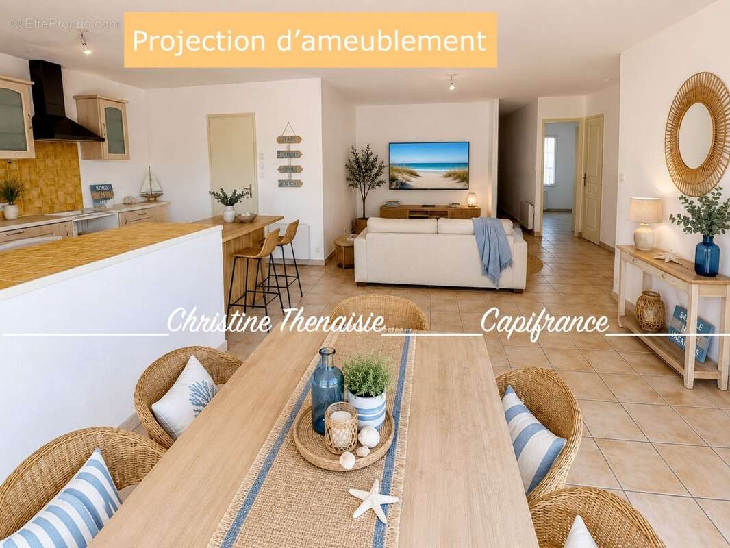 Maison à vendre Plain-Pied, Coeur de ville, 3 chambres, Garage SAINT HILAIRE DE RIEZ (85) - photo 7