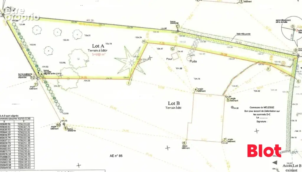 Terrain 688 m² à vendre à Melesse (35520) - photo 4