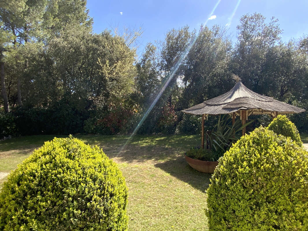 Villa de plain pied sur un magnifique terrain arboré avec piscine. - photo 2