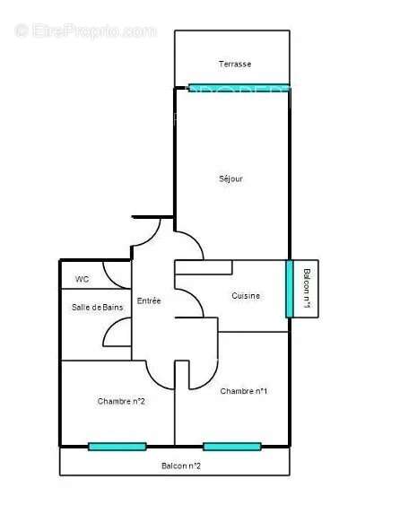 Appartement à LE CANNET