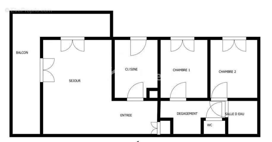 Appartement à COURBEVOIE