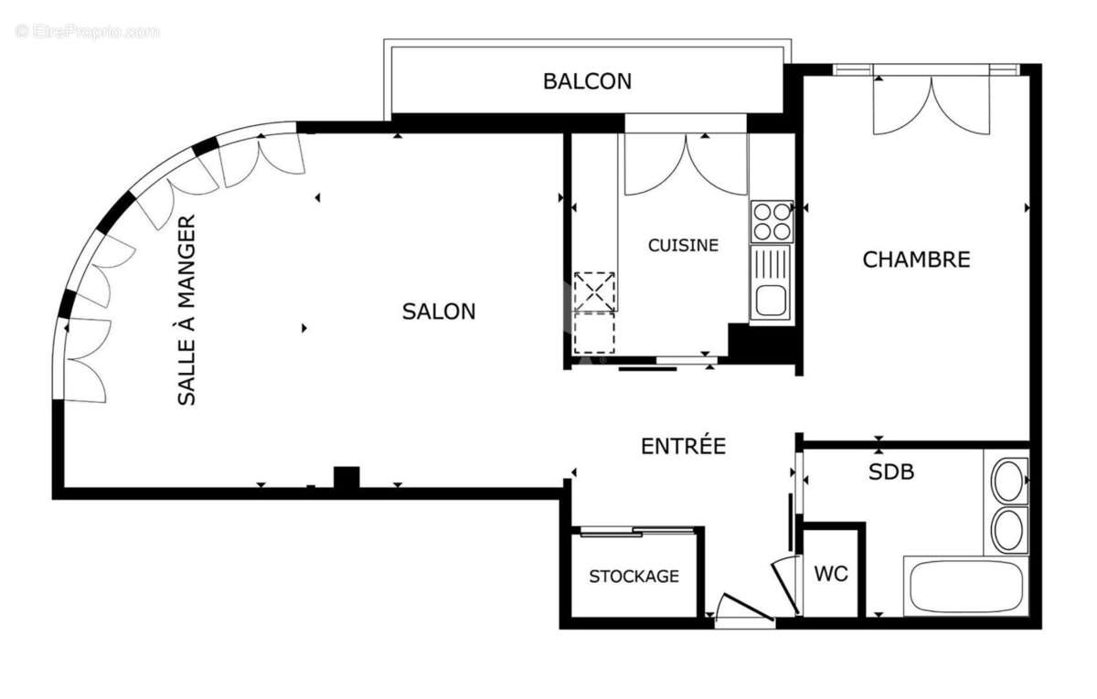 Appartement 66m² à nice - photo 17