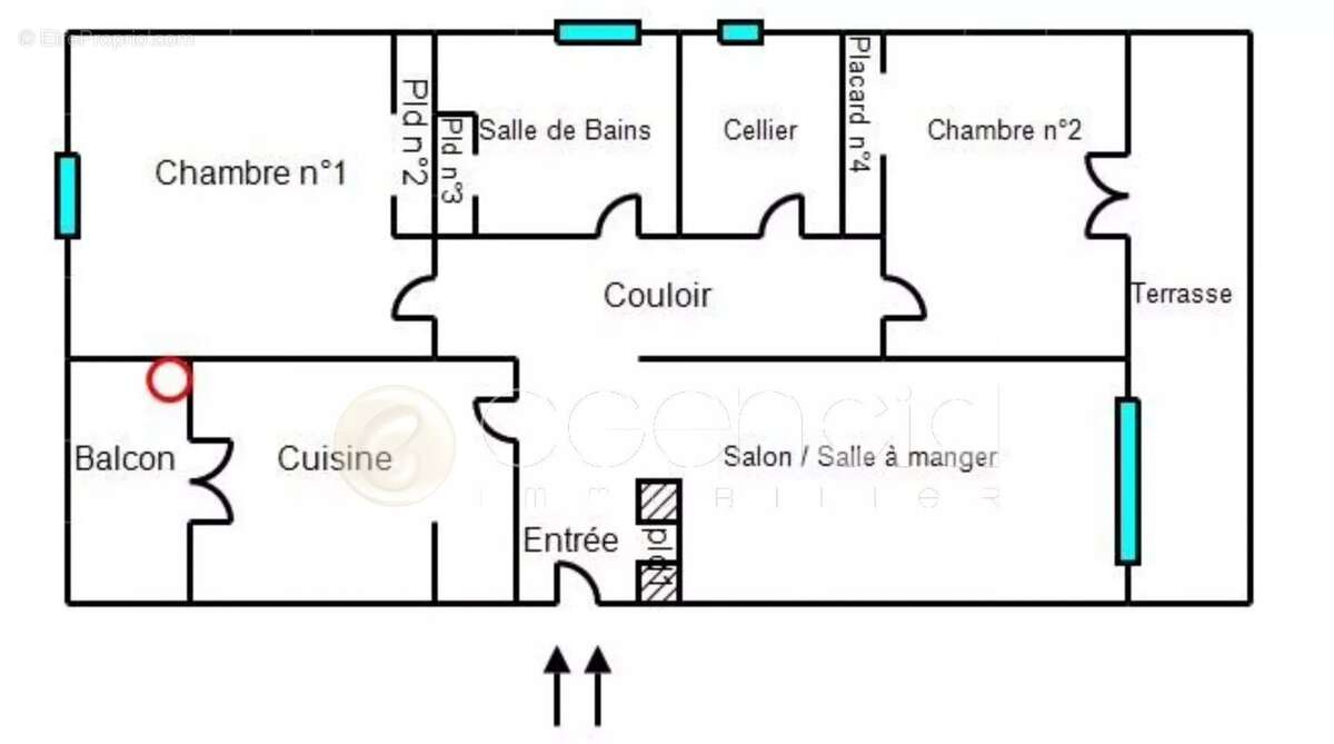Appartement à LE CANNET