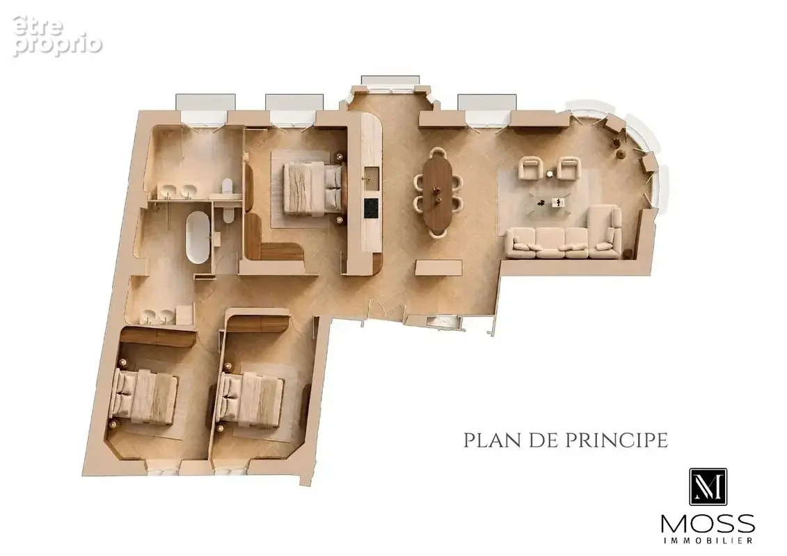 Grand appartement familial à rénover – Quartier des Musiciens - photo 2