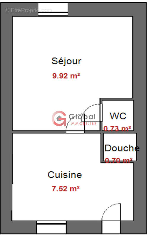 Appartement à MARSEILLE-3E