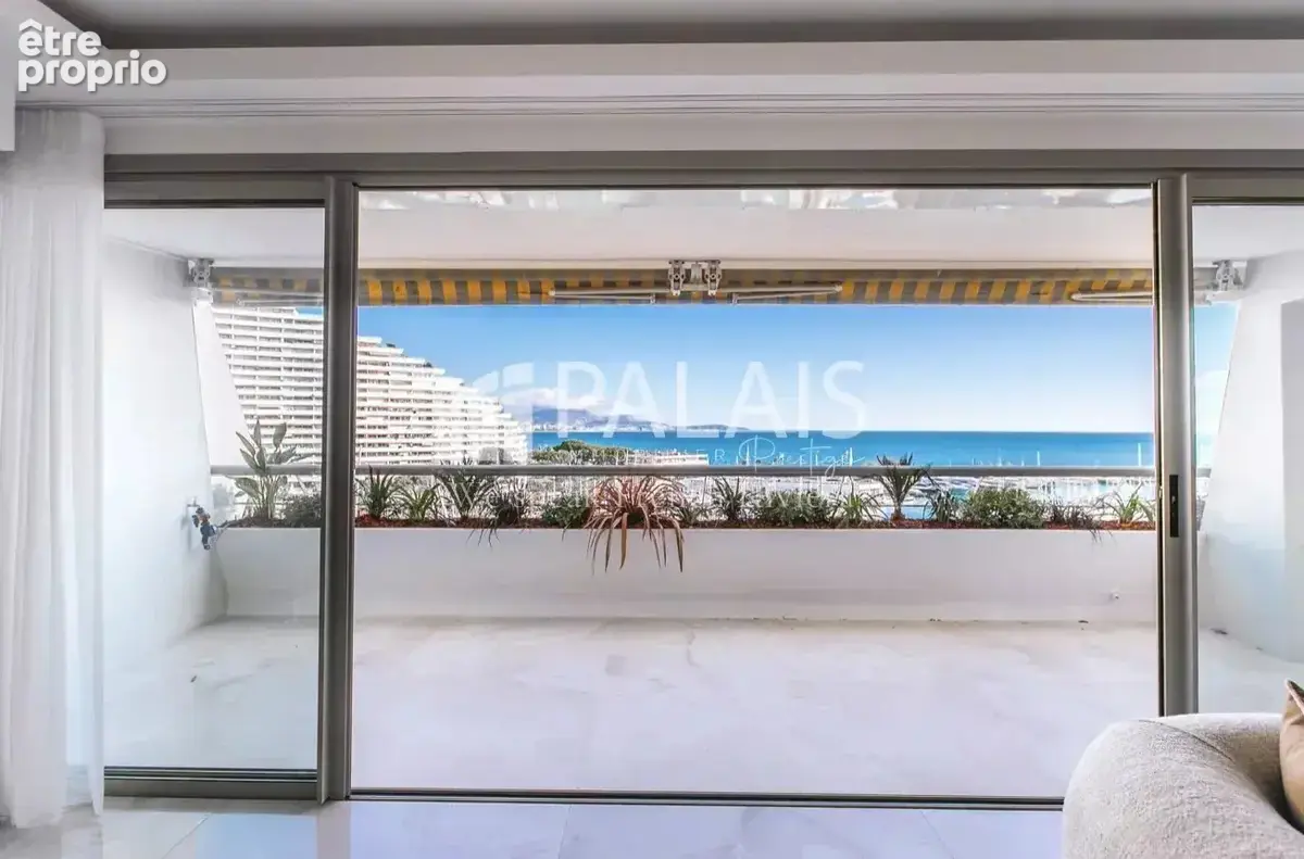 VILLENEUVE LOUBET / Marina Baie des Anges, sublime appartement 3 pièces rénové et climatisé avec terrasse,  vue mer, cave , gara - photo 6