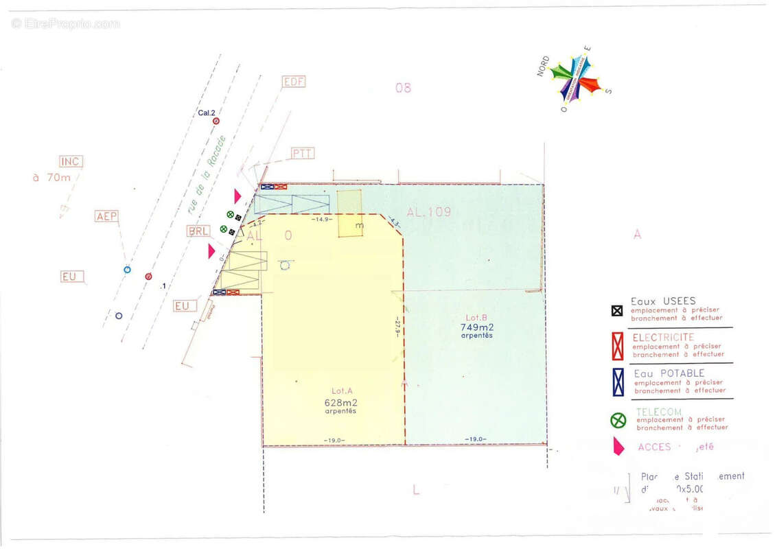 Terrain à LIGNAN-SUR-ORB