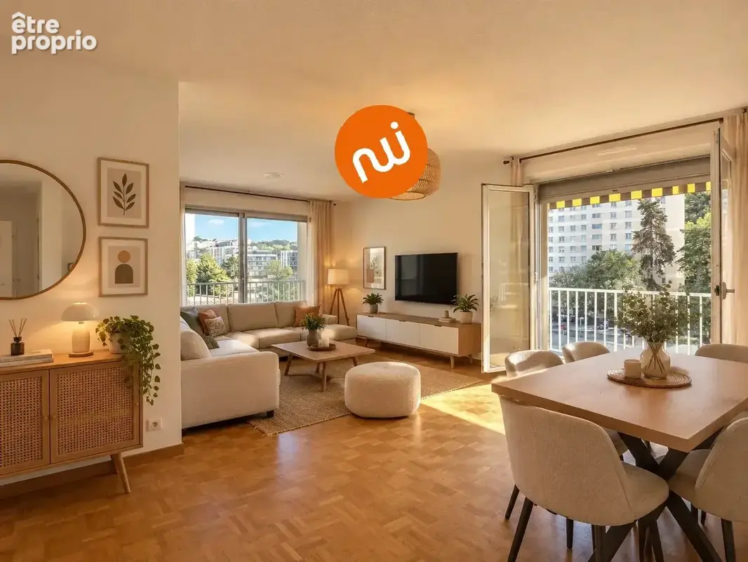 Appartement T3 - 75m² - Parking et Cave - photo 1