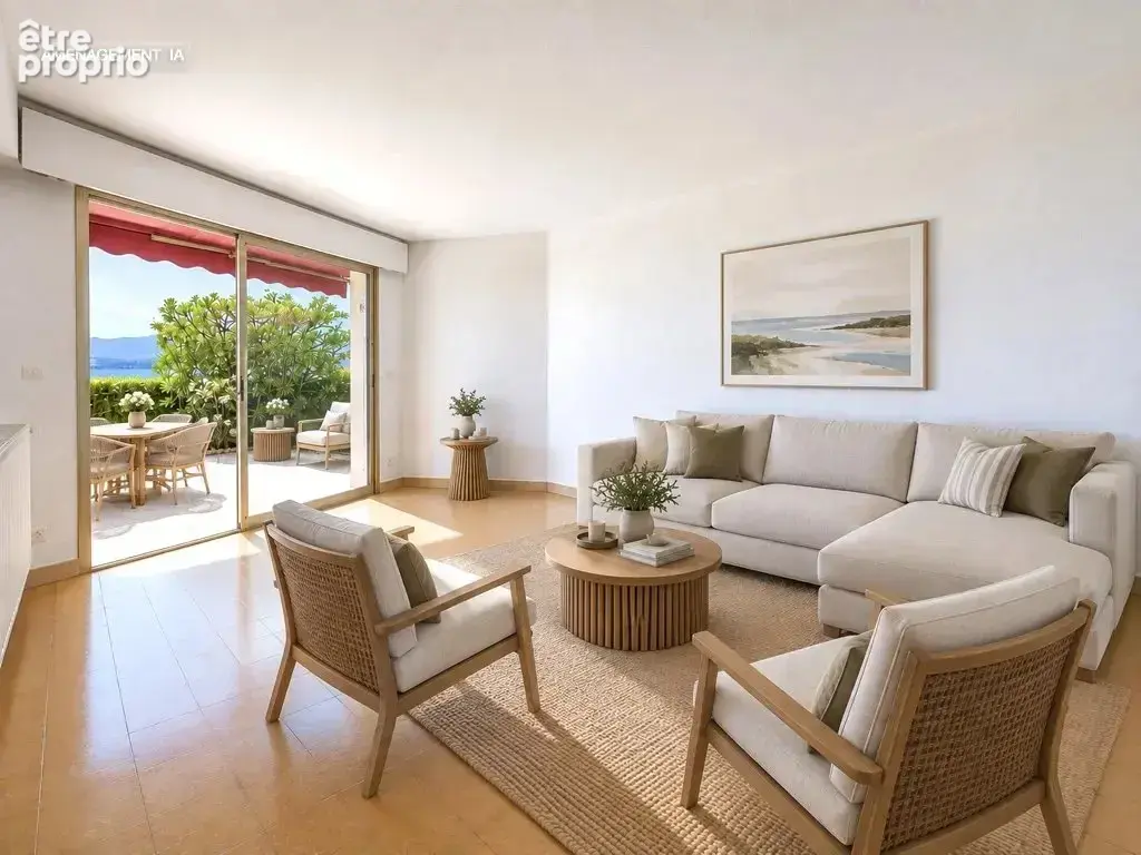 Cannes 2 pieces rdj vue mer piscine proche plages - photo 3