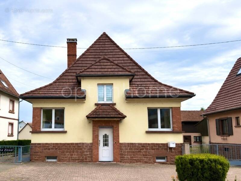 Maison à ZINSWILLER
