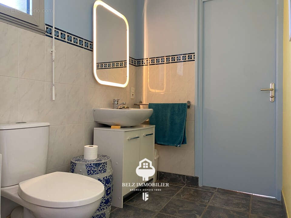 Plouhinec rare maison 95% plain pied 4 chambres garage dependance atelier et terrain clos de 747m² proximité ria d'etel - photo 14