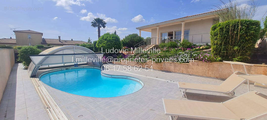 Jolie villa de 156m² avec grand  garage/piscine sur jardin paysager de 1161m² - photo 8