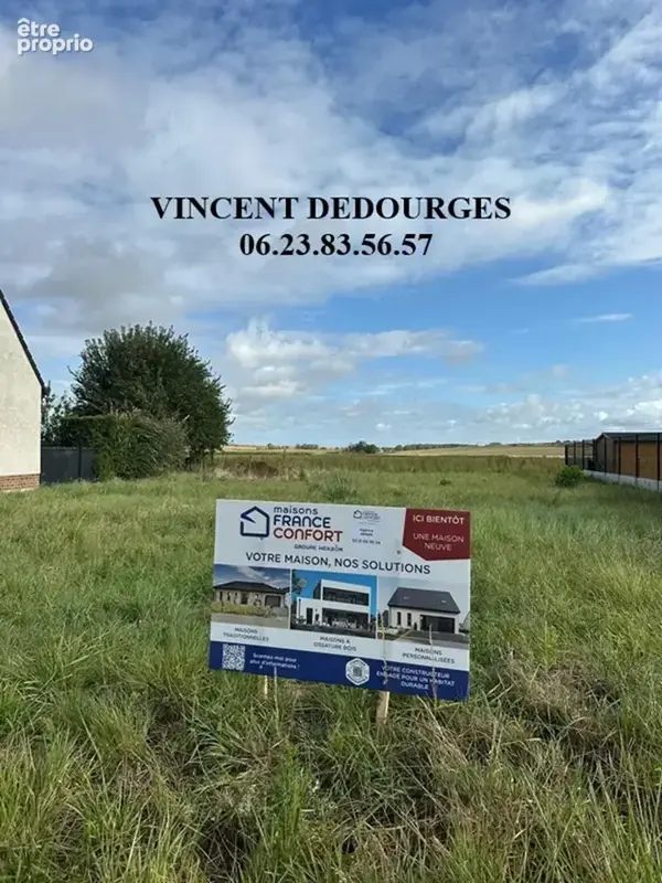 Terrain 754 m² à Vaulx-Vraucourt  - photo 2