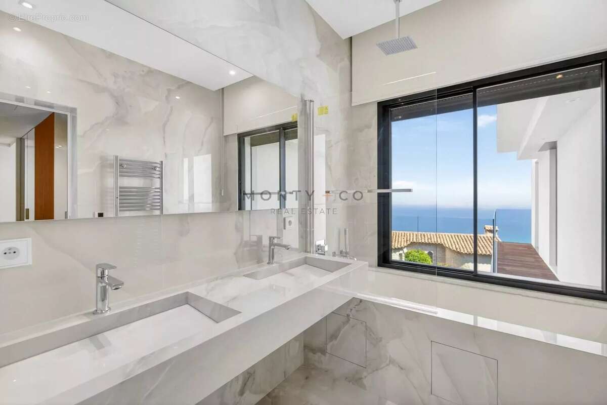 Vente villa contemporaine neuve vue mer – Roquebrune‑Cap‑Martin - photo 14