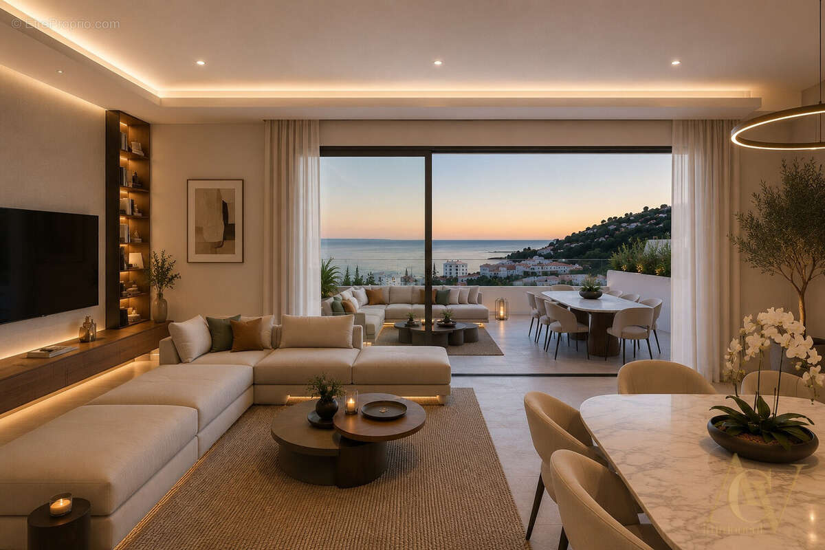 Exceptionnel 5 Pièces Vue mer Roquebrune Cap Martin 3 - Appartement à ROQUEBRUNE-CAP-MARTIN