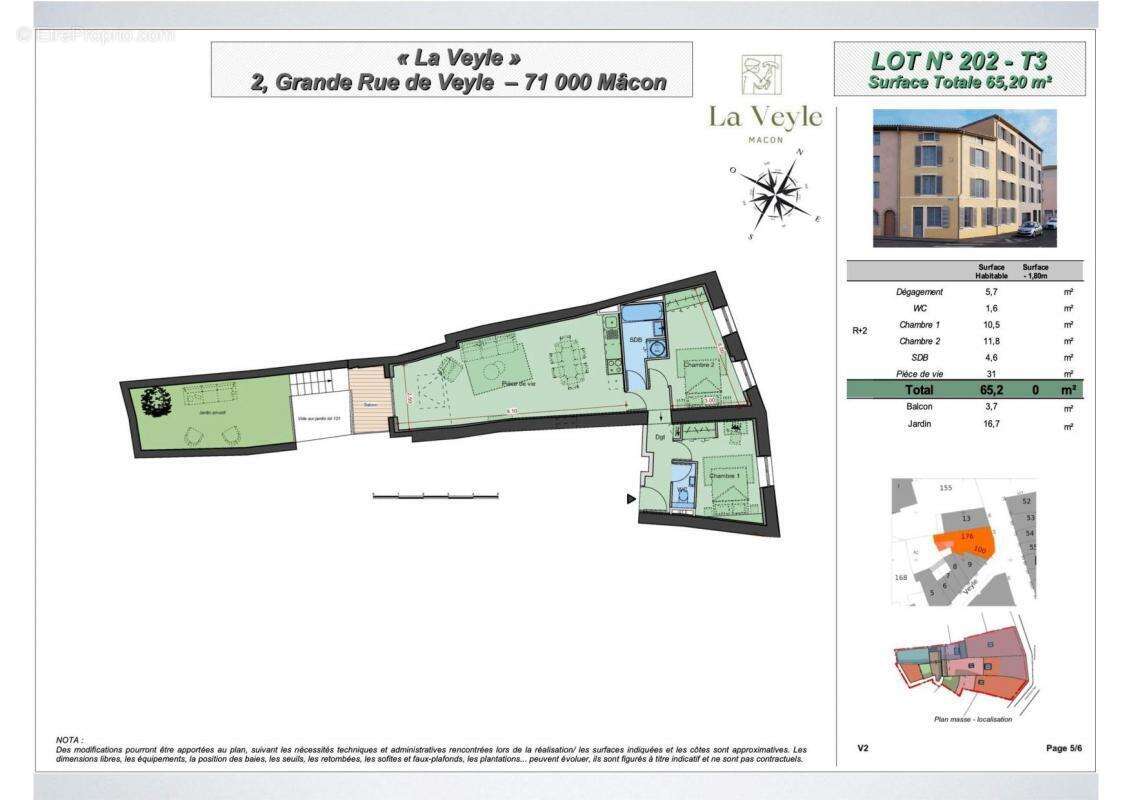 Appartement à MACON