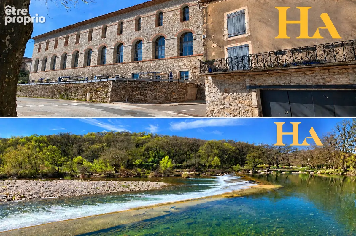 À VENDRE, Laroque (34) T3 79,87 m² face à la rivière . Locataire en place - photo 4
