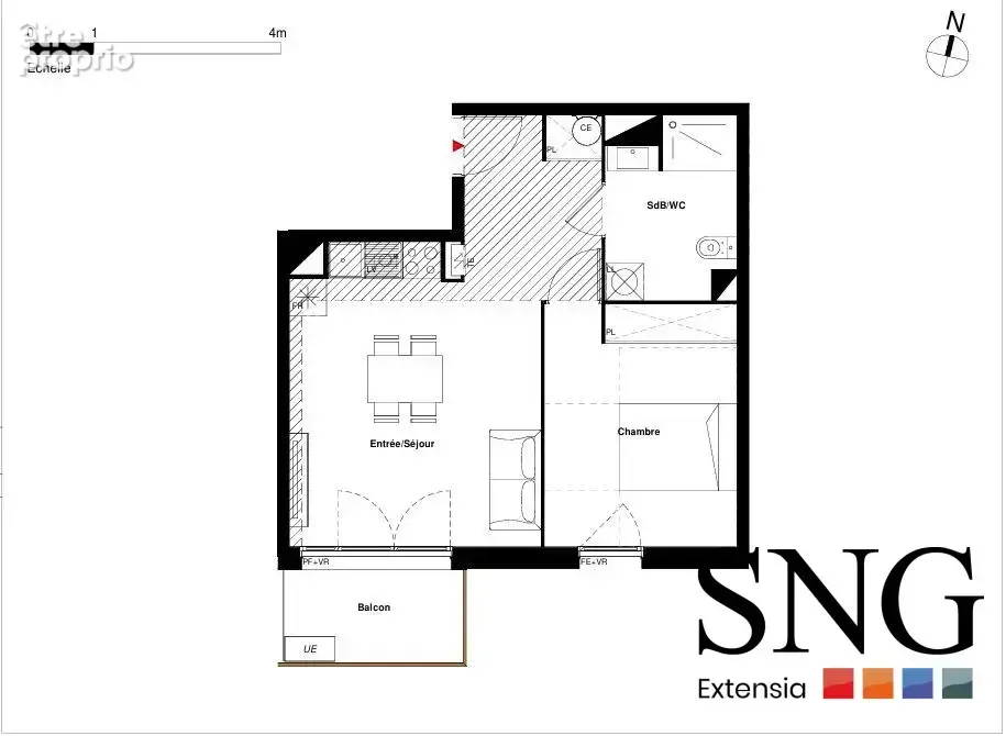 Appartement 2 pièces 42 m² à vendre à Labarthe-Sur-Leze (31860) - photo 1