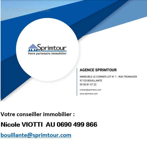 Terrain à BOUILLANTE