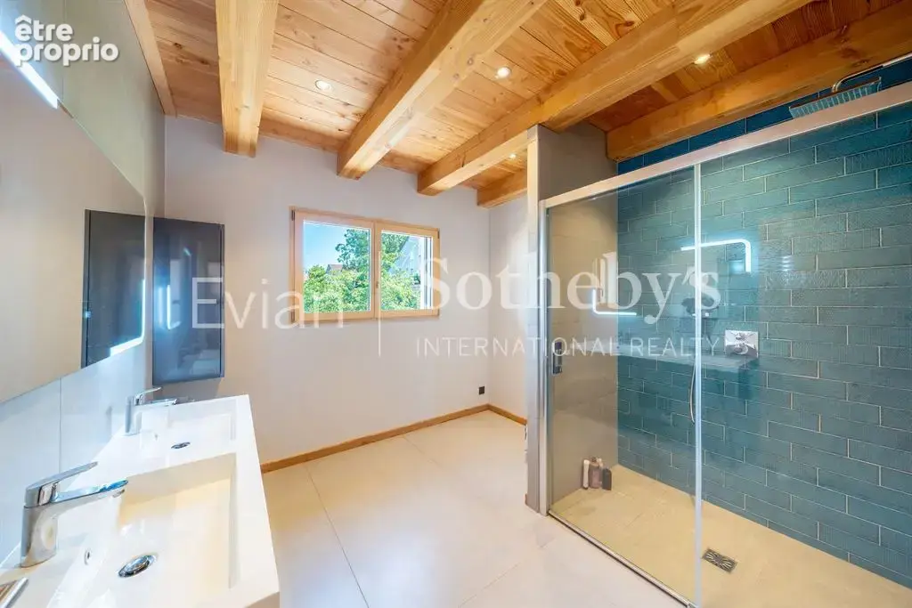 PROCHE VIAN : A PUBLIER Chalet récent avec vue lac - photo 16