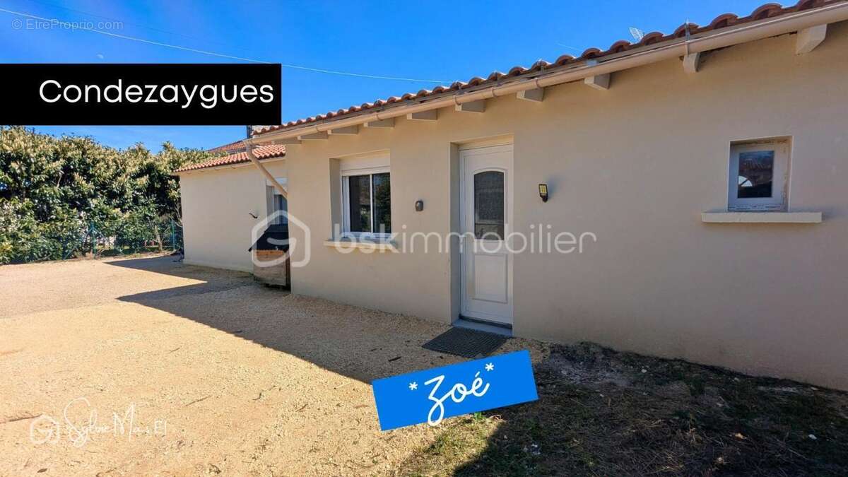 Maison à CONDEZAYGUES