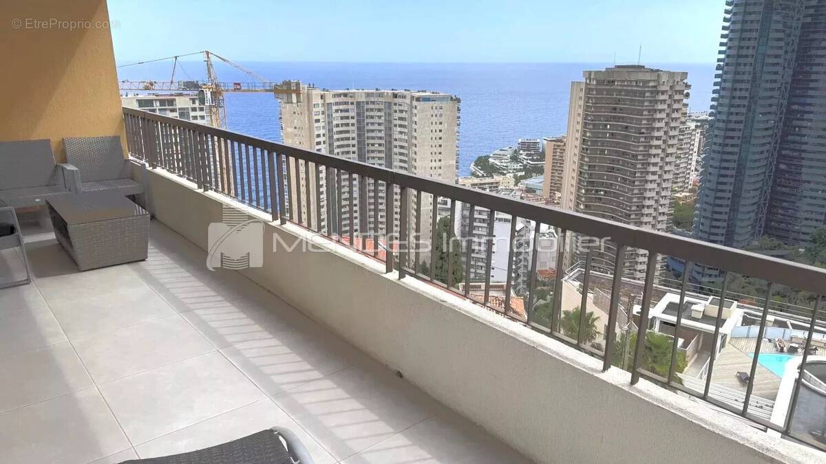 Vue mer jolie 4 pieces terrasse a beausoleil - photo 2