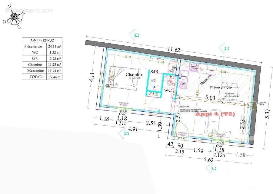 Appartement à MONTAUBAN