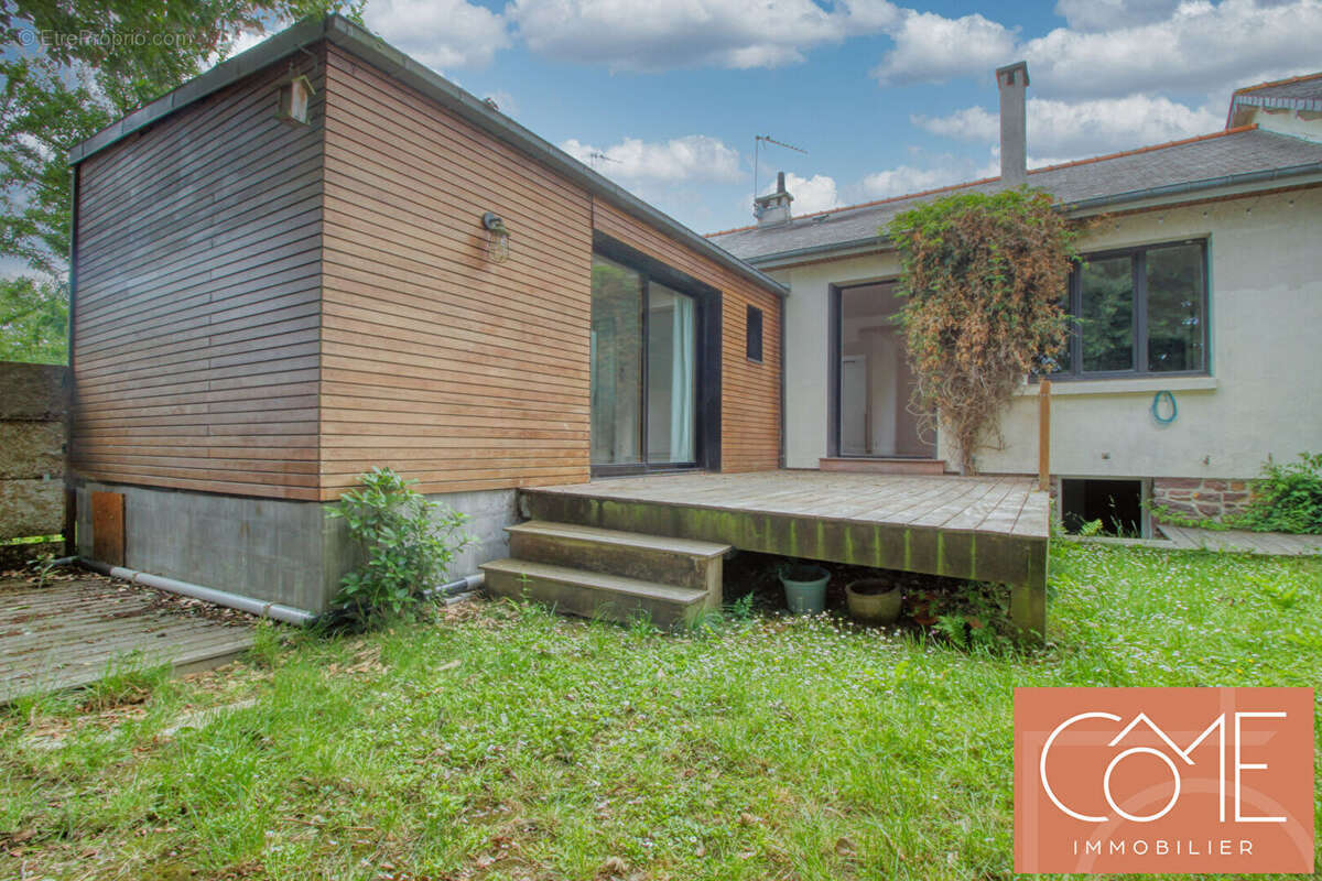 A vendre au cabinet côme immobilier rennes - maison de 85m² hab (121m² utiles) - garage - jardin - quartier saint brieuc - atala - photo 5
