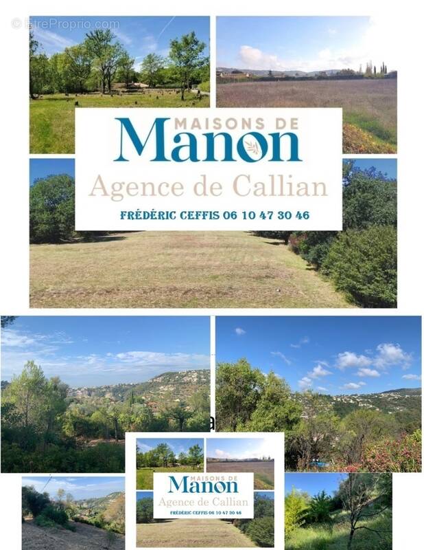 Terrain à LA ROQUETTE-SUR-SIAGNE