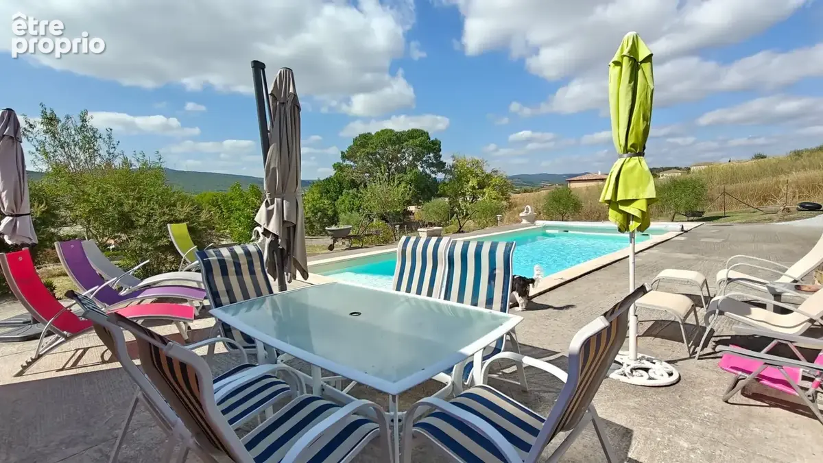 Limoux - Villa en position dominante - Terrain de 3700m2- Piscine et cuisine d'été - photo 6