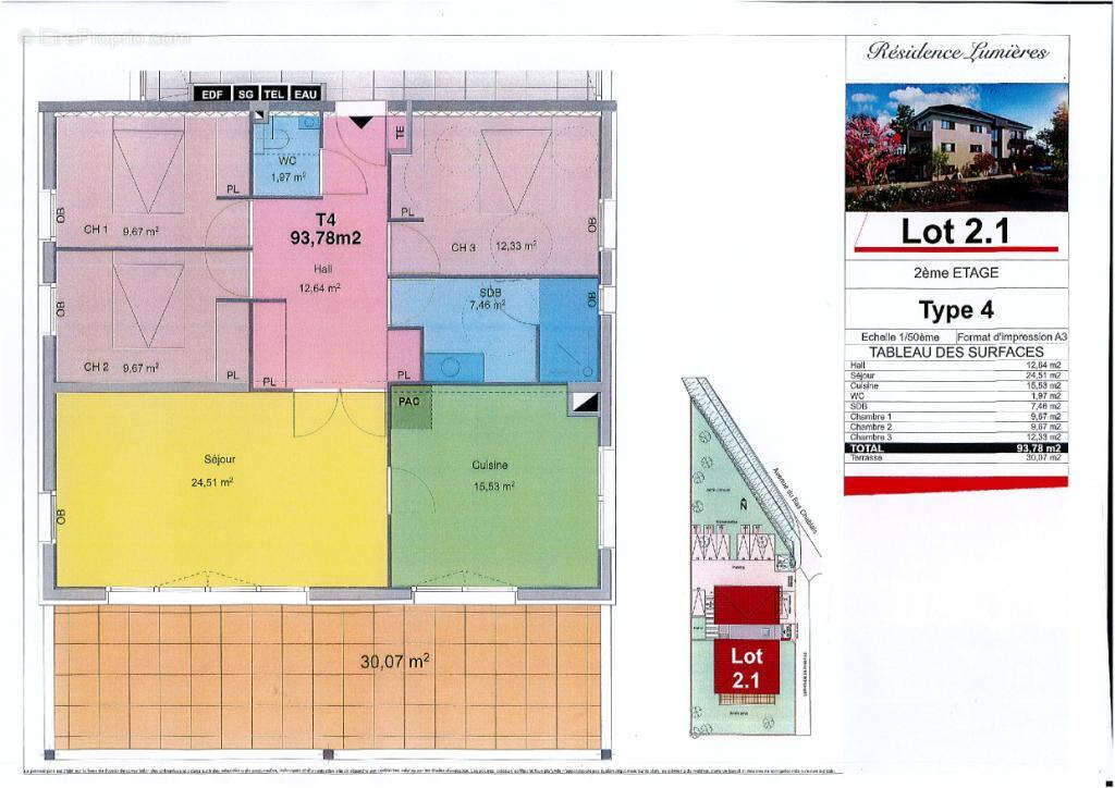 Appartement à DOUVAINE