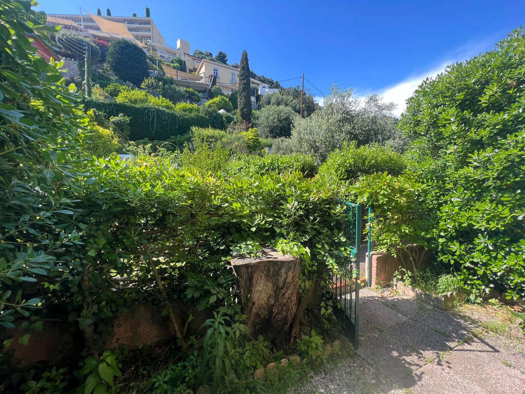 RARE sur Menton Garavan-maison mitoyenne-3 chambres-terrasses-jardin-2 parkings-grande cave-vue mer vieille vi - photo 4