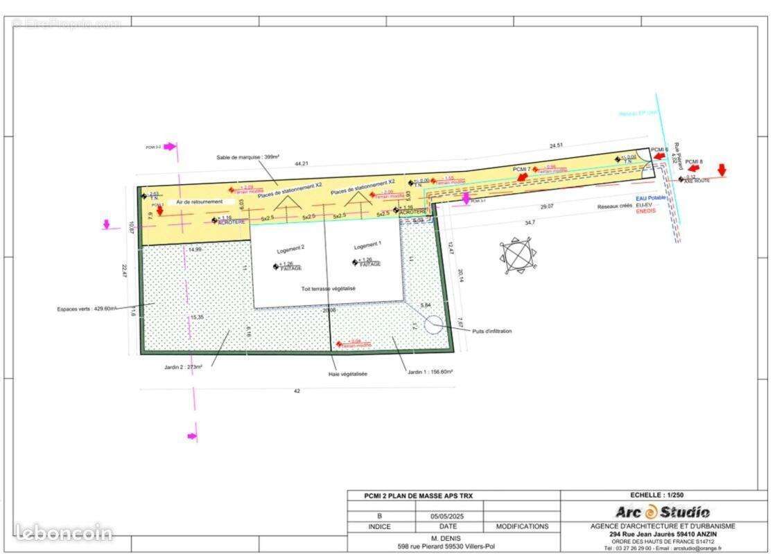 Terrain à vendre de 1000  Proche de villers-pol (59) - photo 6